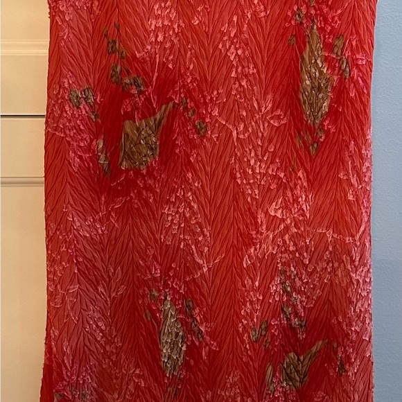 Maxi dress komarov. Large. Coral evening cruise wear - Picture 4 of 7